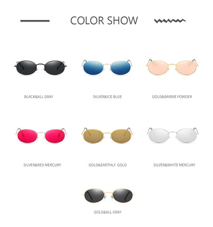 Famous Oval Sunglasses