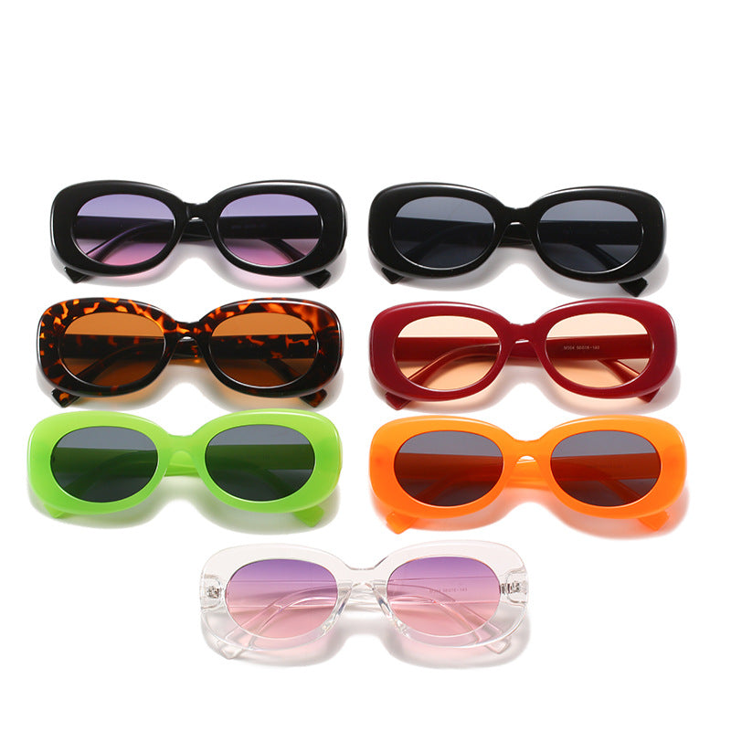 Fashion Oval Sunglasses