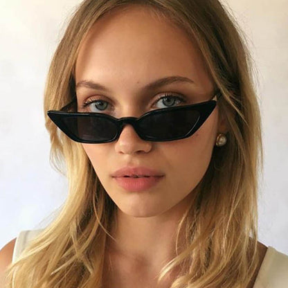 Narrow Sexy Cat Eye Sunglasses