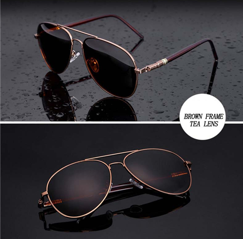 Polarized Mirror Driver Sunglasses