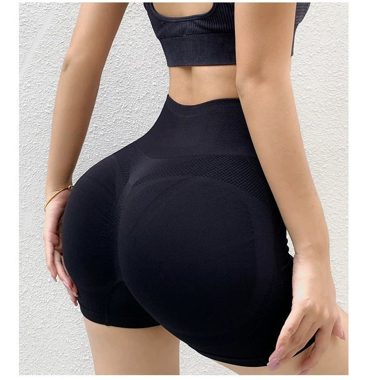 Fitness Yoga Shorts Pants Butt Lifting Seamless Leggings