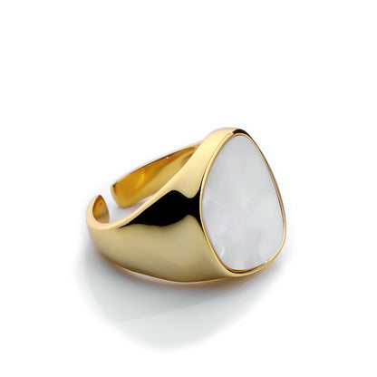 Sterling Silver Jewelry Female Cold Wind Retro Ring