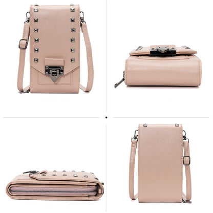 Rivet Design Crossbody Bags