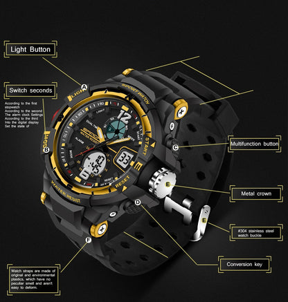 Functional Waterproof Smart Watch