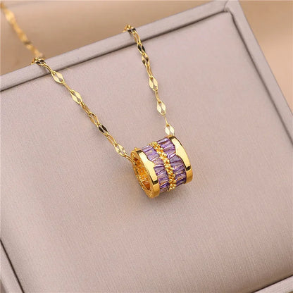 Crystal Pendant Necklace