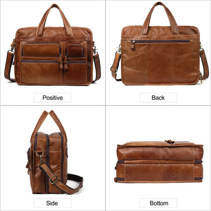 Genuine Leather Men‘s’ Bag