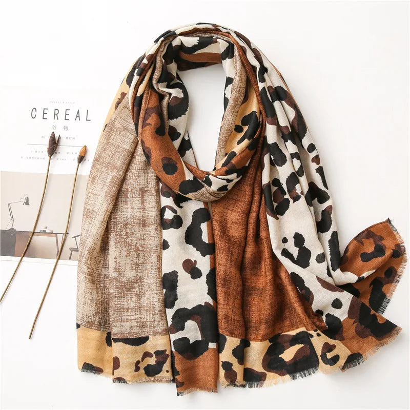 Wild Leopard fashionable Scarf