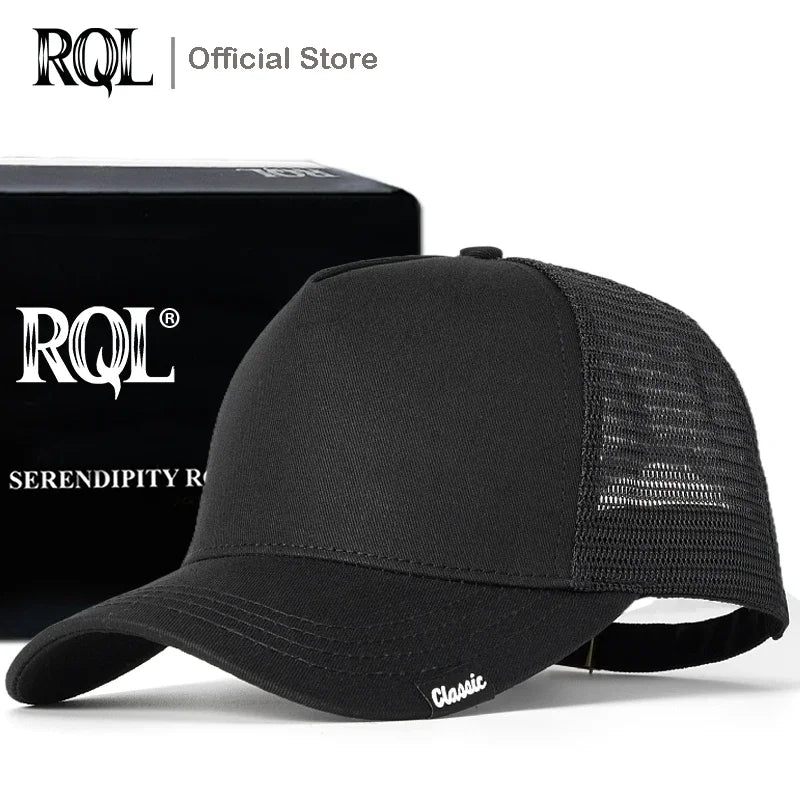 Oversize Breathable Mesh Trucker Hat