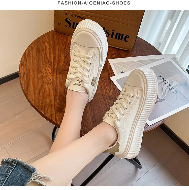 Casual Leather Sneakers