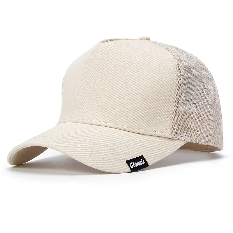 Oversize Breathable Mesh Trucker Hat