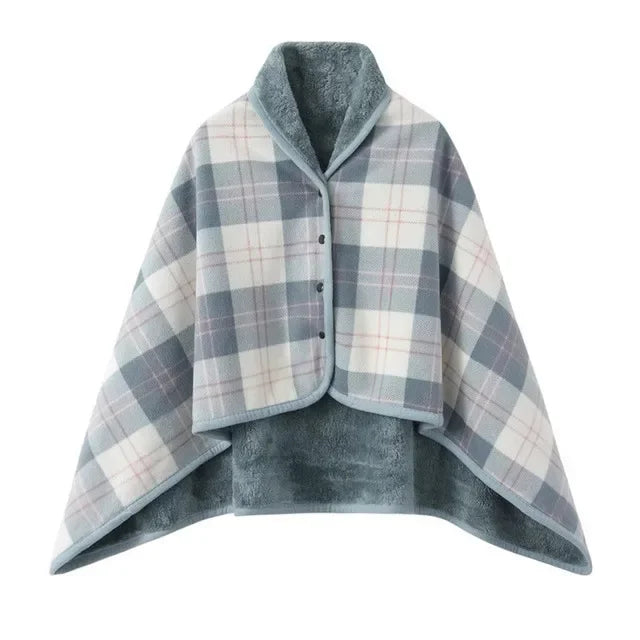 Thick Plaid Warm Blanket