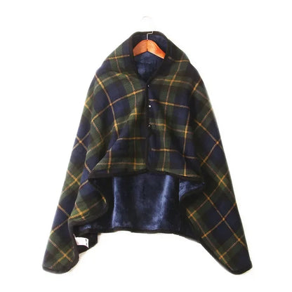 Thick Plaid Warm Blanket