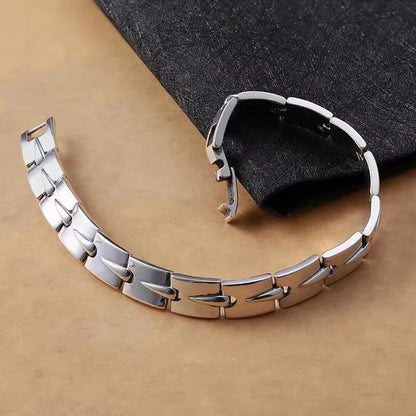 New 20cm Real S925 Silver Men's Bracelet