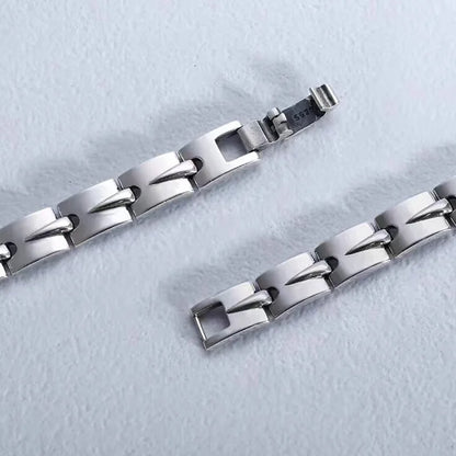 New 20cm Real S925 Silver Men's Bracelet