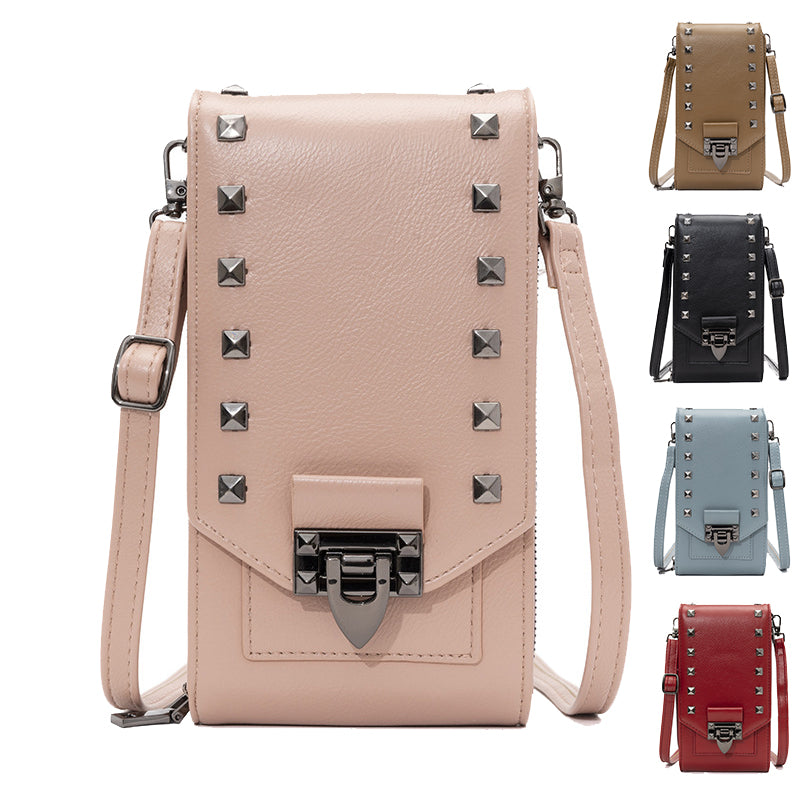 Rivet Design Crossbody Bags